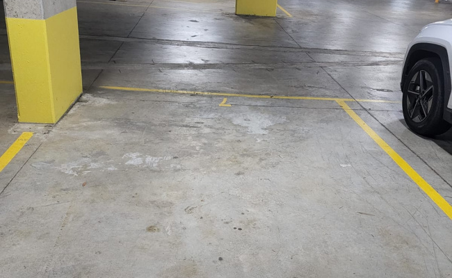 Indoor lot parking on willandra street in lane cove north