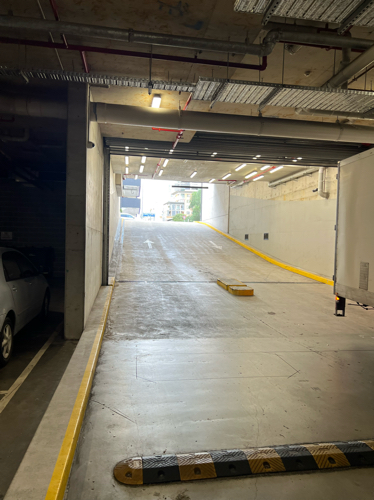 Secured Indoor Car Space Parking next to Westfield Parramatta with Remote Access