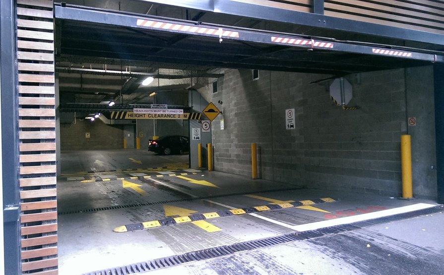 Indoor lot parking on Rakaia Way in Docklands Victoria